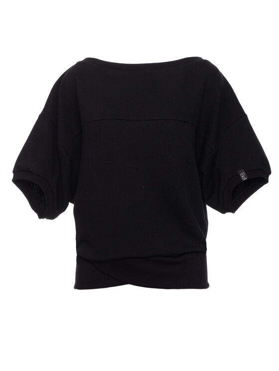BeWear BeWear Bluza B048 Czarny Baggy Fit