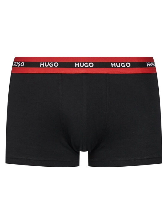 HUGO HUGO Set od 3 para bokserica 50492375 Crna Regular Fit