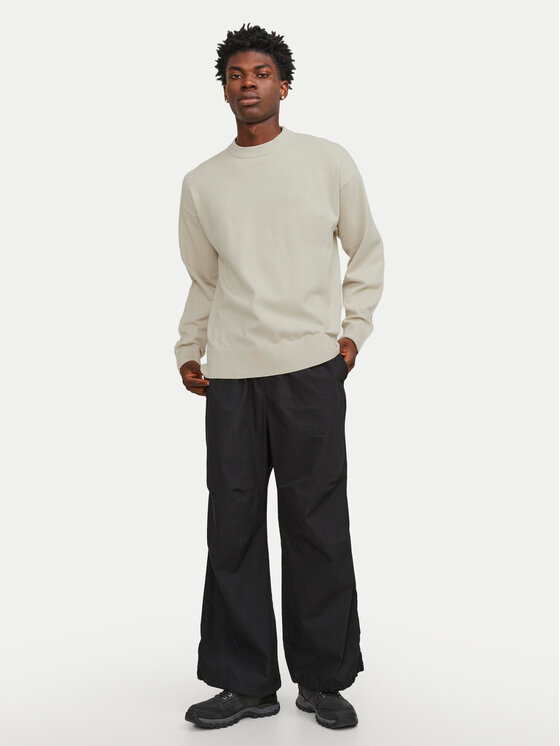Jack&Jones Jack&Jones Sweater Collective 12251556 Bézs Relaxed Fit