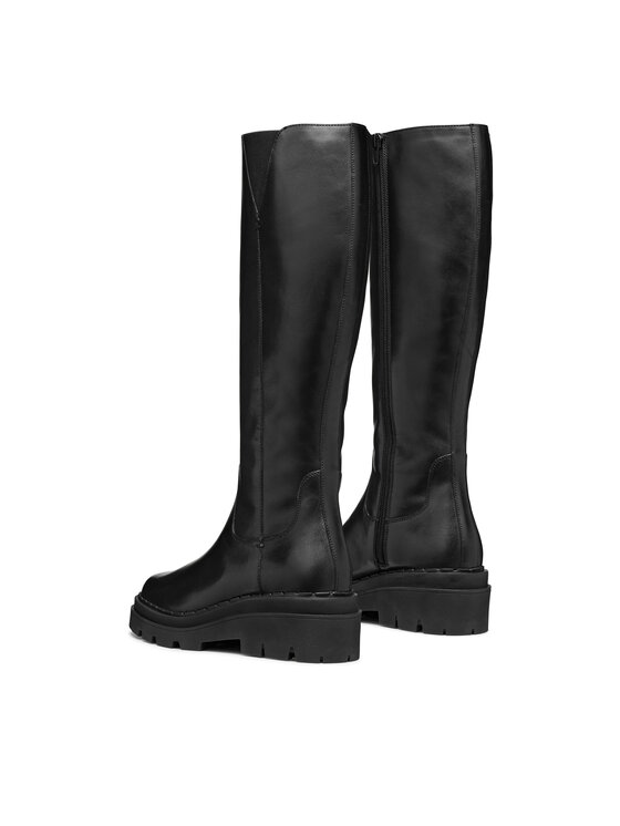 Geox Geox Cizme D Felleny D46XED 043NH C9999 Negru