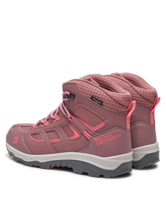 Jack Wolfskin Jack Wolfskin Trekking čevlji VOJO TEXAPORE MID 4042181-2197 S Roza