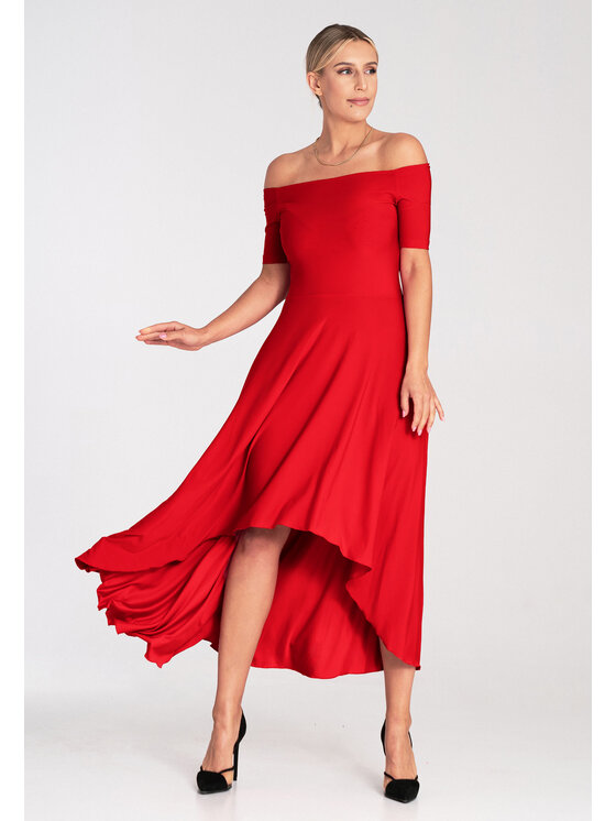 FIGL FIGL Abito da sera M1032 Rosso Regular Fit