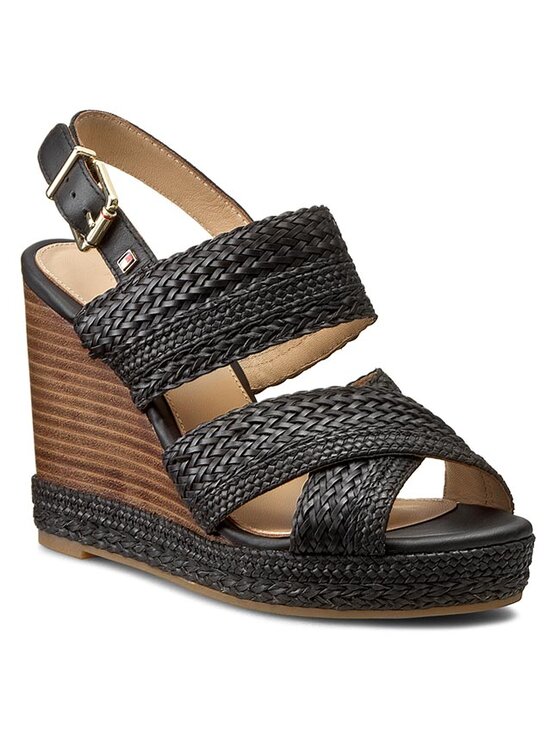 Tommy hilfiger sandales discount à talon compensé elena