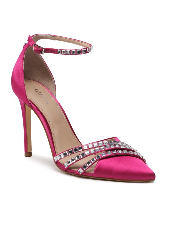 Guess Guess Туфлі на шпильці Gadella FL6GDL SAT08 Рожевий