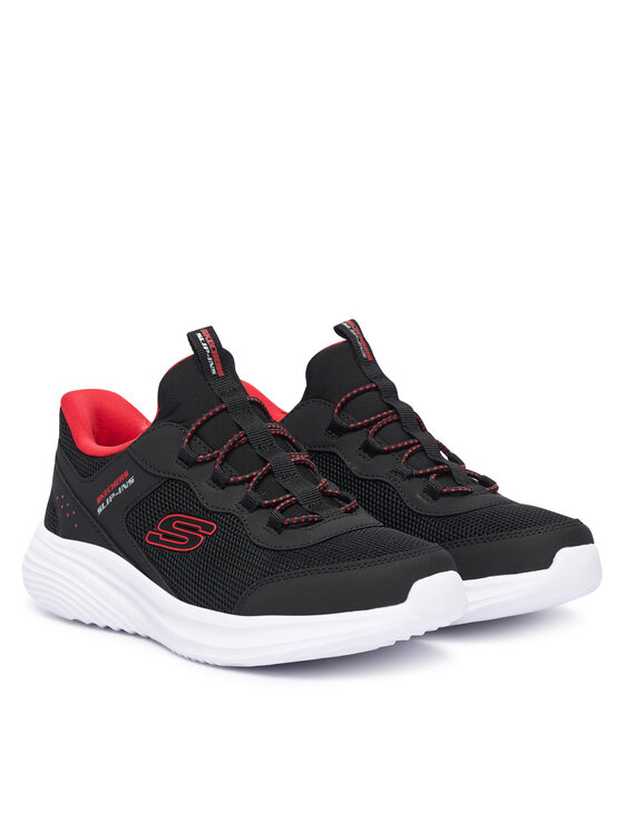 Skechers Skechers Sneakersy Bounder Pro Slip-Ins 404208L/BLK Czarny