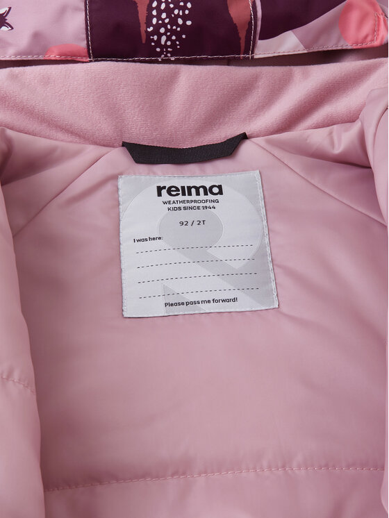 Reima Reima Zimski kombinezon Puhuri 5100116B Ružičasta Regular Fit