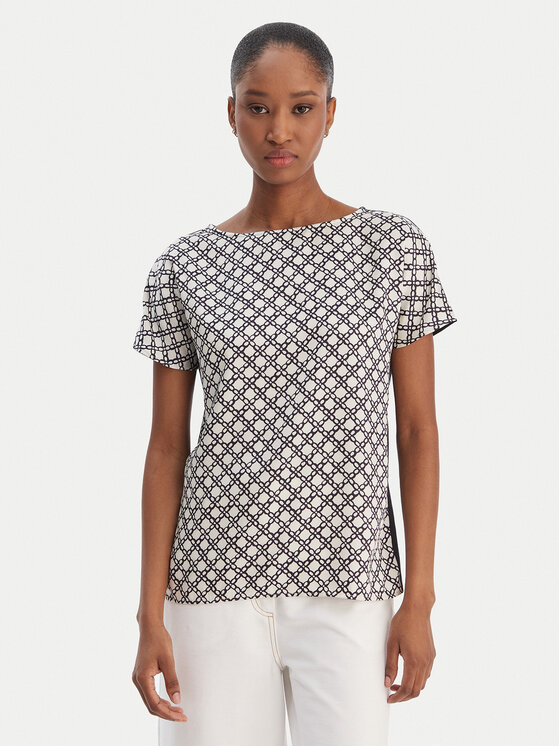 Marella Marella Blūze Sansa 2615111071 Melns Regular Fit