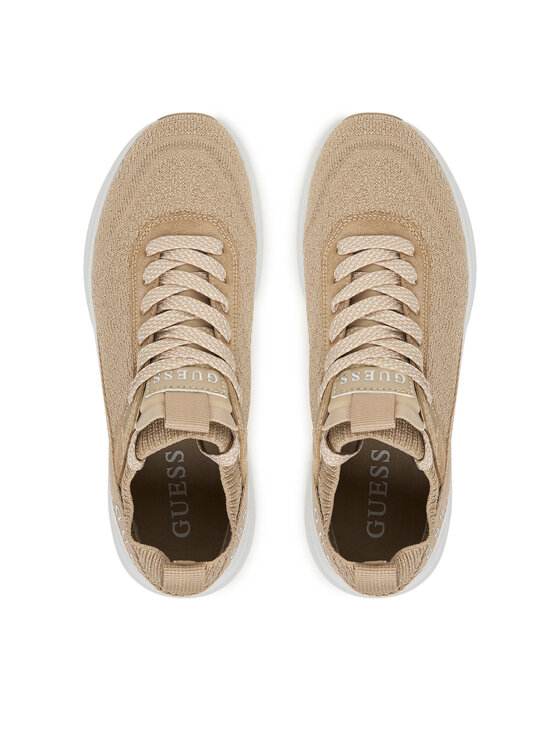 Guess Guess Снікерcи FLJMLD FAB12 Бежевий