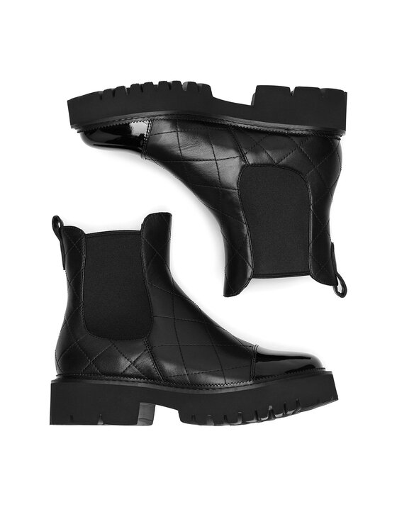 Badura Badura Klassische Stiefeletten JIAO-V1767-33 Schwarz