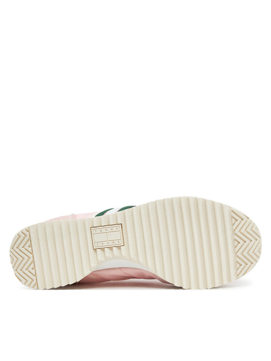 Tommy Jeans Tommy Jeans Сникърси Tjw Retro Runner Cleated EN0EN02717 Розов