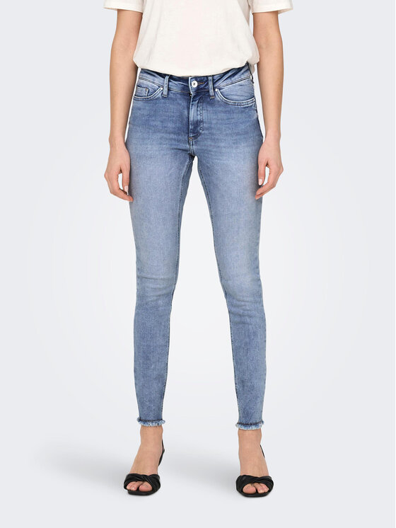 ONLY Jeans Blush 15263454 Blau Skinny Fit Modivo.de