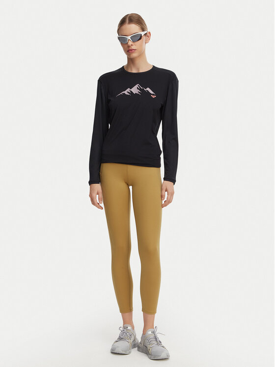Roxy Roxy Тениска от техническо трико Boundless Spirit 2 ERJKT04329 Черен Regular Fit