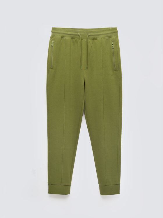 BIG STAR BIG STAR Spodnie dresowe WLADORP Zielony Basic Fit