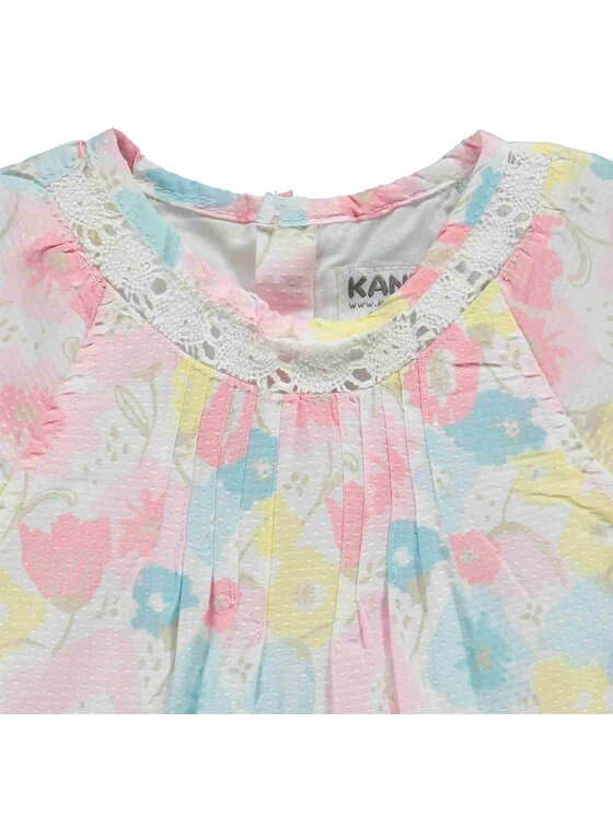 Kanz Kanz Sukienka codzienna 1712008-0003 Kolorowy Basic Fit