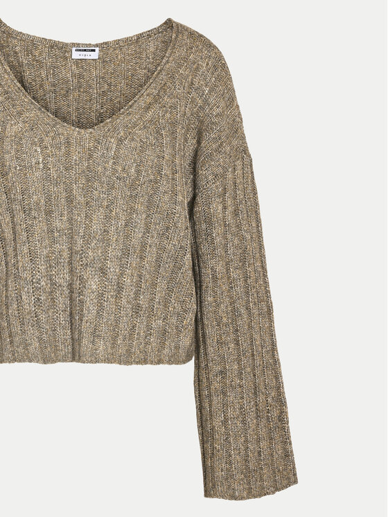 Noisy May Noisy May Džemper Nina 27027618 Bež Loose Fit