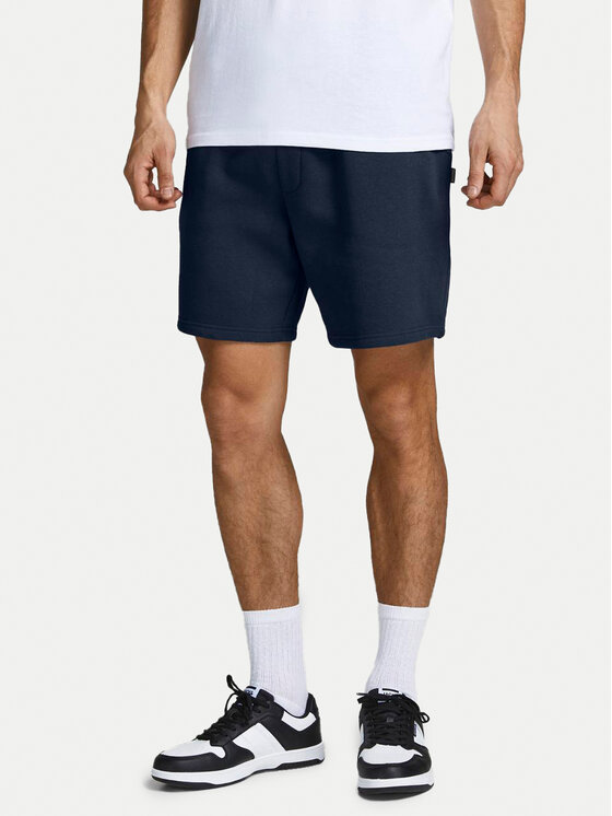 Jack & Jones Jack & Jones Pantaloni scurți sport Gordon 12249285 Bleumarin Regular Fit