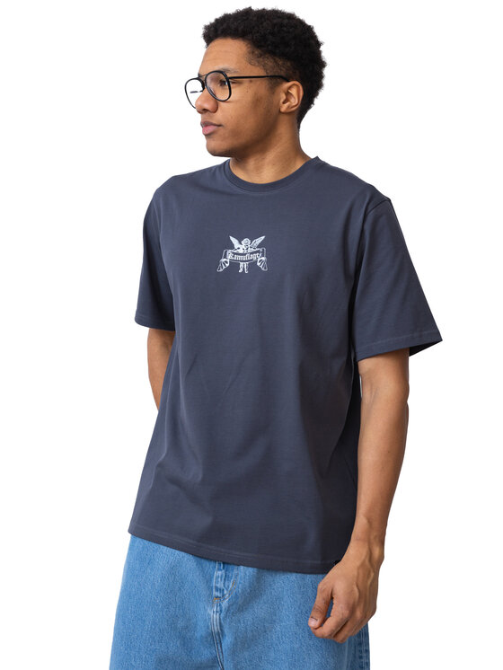 Kamuflage Kamuflage T-Shirt Hellfire Szary Oversize