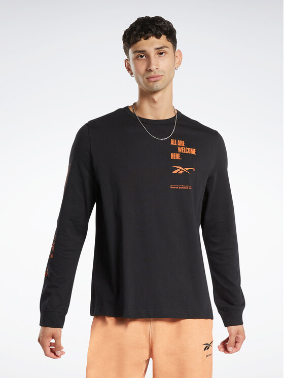 Reebok full hotsell sleeve t shirt