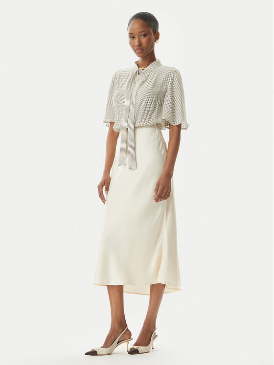 Elisabetta Franchi Elisabetta Franchi Coctailkleid AB85752E2 E84 Beige Regular Fit