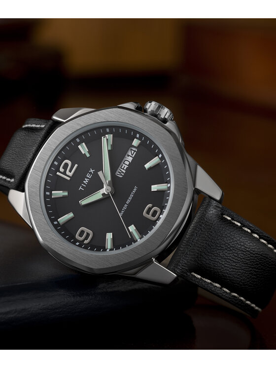 Timex Timex Zegarek TW2W92900 Czarny