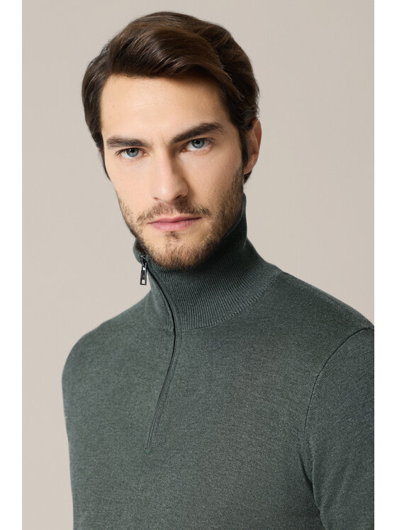 Lancerto Lancerto Sweter Lucan SW073225000073 Zielony Regular Fit
