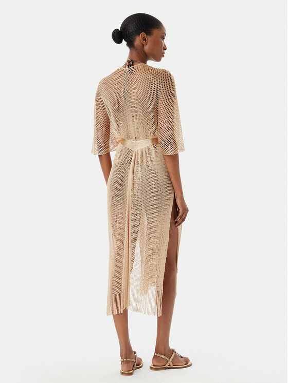 Selmark Selmark Kimono BO997 Auksinė Regular Fit