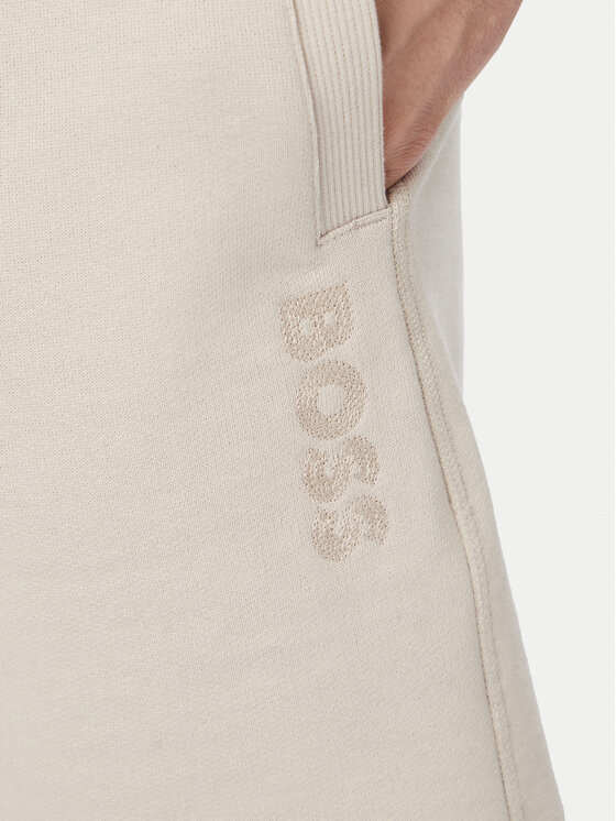 BOSS BOSS Sportske kratke hlače 50561500 Bež Regular Fit
