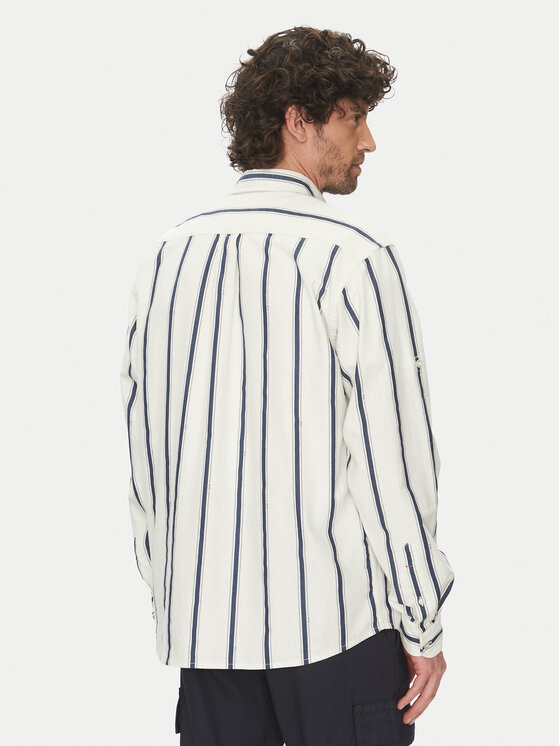 BOSS BOSS Hemd Lambey_2 50538296 Écru Relaxed Fit