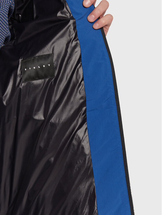 Sisley Sisley Vatovaná bunda 2NBWSN014 Modrá Regular Fit