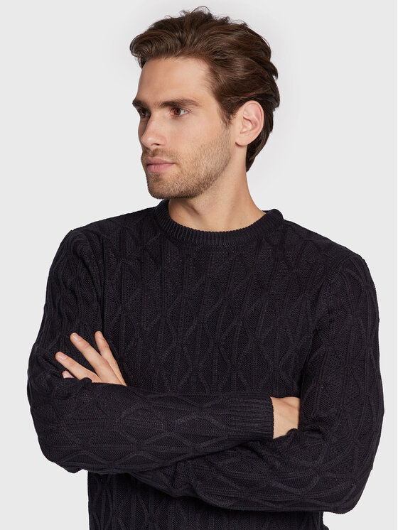 Maglione MK-248BARSON Blu scuro Regular Fit