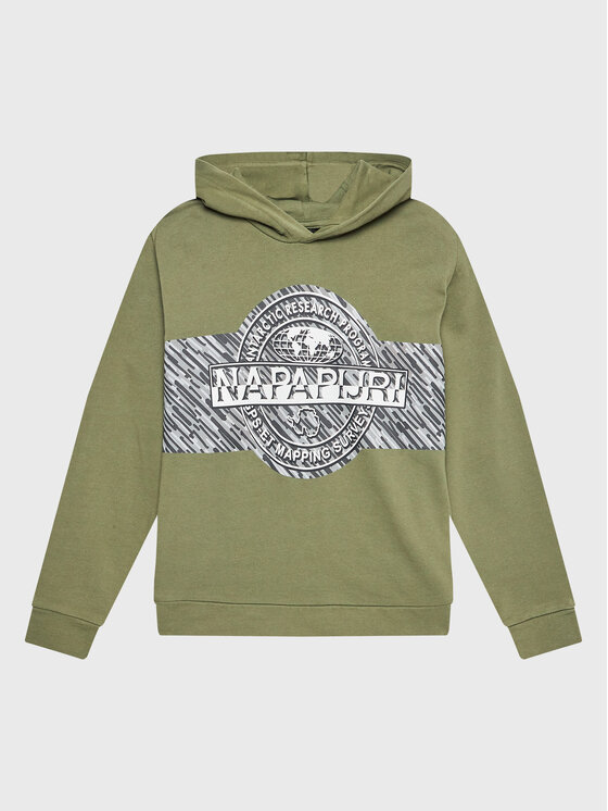 Napapijri Napapijri Felpa B-Pinzon NP0A4GXD D Verde Regular Fit