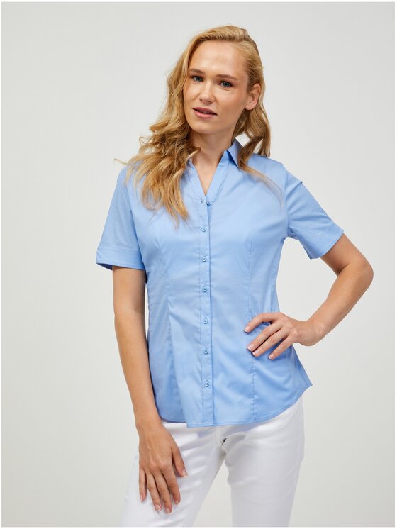 Orsay Orsay Koszula 690189-95__34 Biały Regular Fit