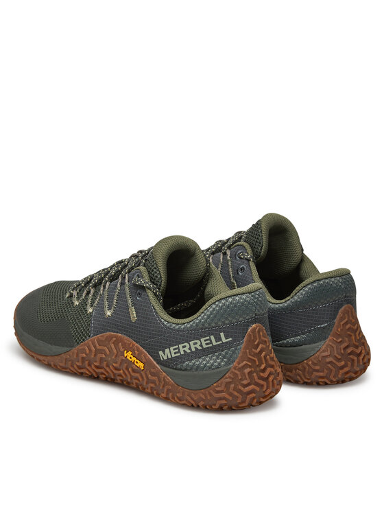 Merrell Merrell Bėgimo batai Trail Glove 7 mesh Žalia