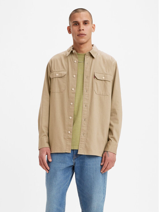 Levi's® Srajca Classic Worker Corduroy 195870234 Bež Loose Fit
