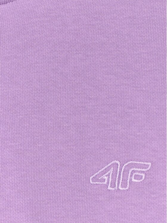 4F 4F Bluza 4FJRAW25TSWSF2466-51S Fioletowy Oversize