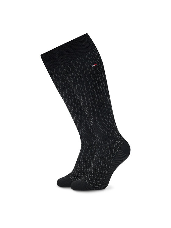 Tommy Hilfiger Tommy Hilfiger Дълги чорапи 701220148 Черен