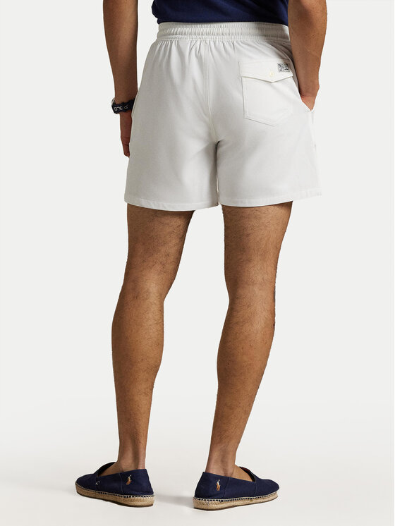 Polo Ralph Lauren Polo Ralph Lauren Szorty kąpielowe 710957782014 Biały Classic Fit