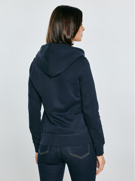 BIG STAR BIG STAR Bluza LAURISANA Granatowy Slim Fit