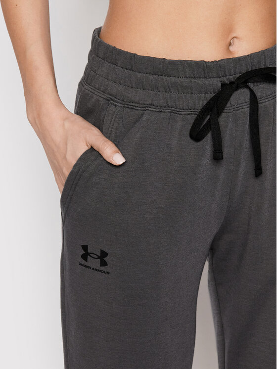 Under Armour Under Armour Spodnie dresowe Ua Rival Terry 1369854 Szary Relaxed Fit