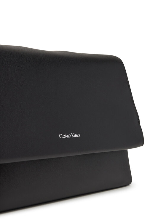Calvin Klein Calvin Klein Torbica Ck Narrate Leather Mini Bag K60K613005 Crna