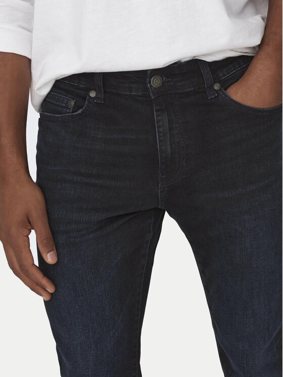 Only & Sons Only & Sons Farmer Loom 22026921 Sötétkék Slim Fit