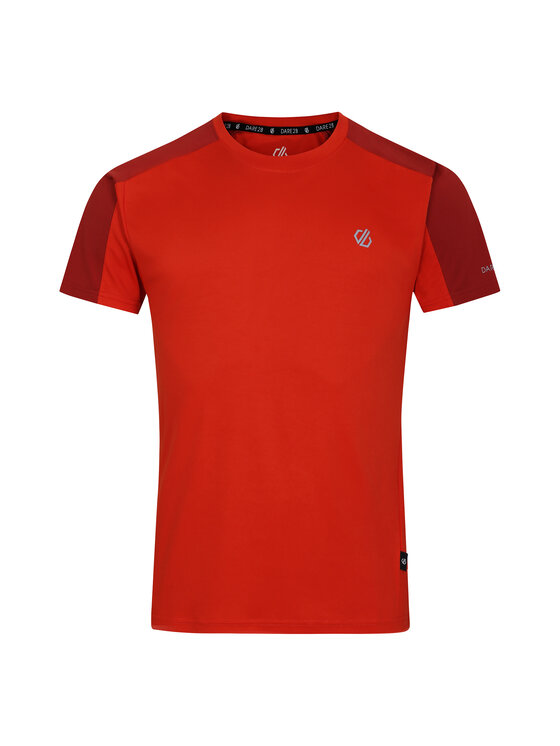 Dare2B Dare2B T-Shirt Discernible III Czerwony Short Fit