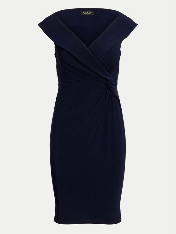 LAUREN RALPH LAUREN LAUREN RALPH LAUREN Sukienka koktajlowa 253926907002 Granatowy Slim Fit