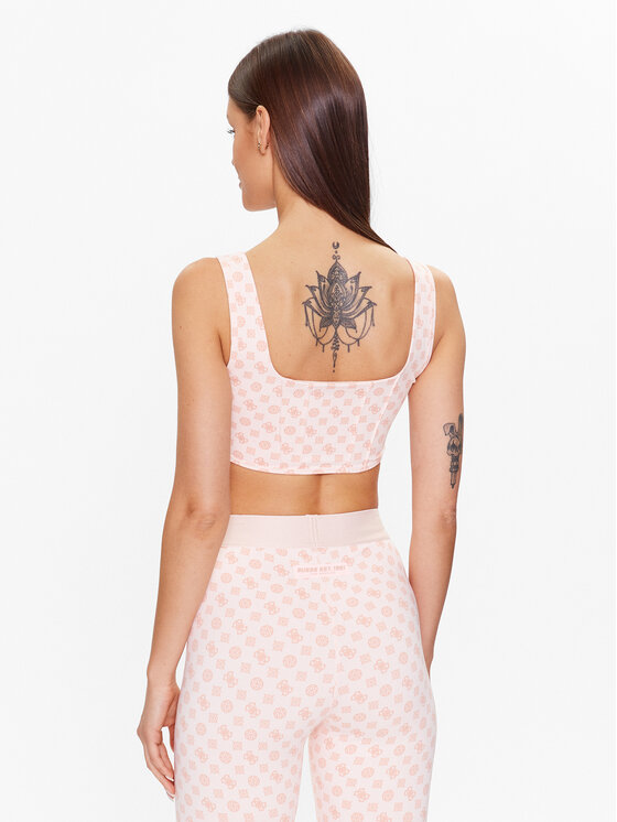 Guess Guess Top grudnjak V3YP01 MC04N Ružičasta