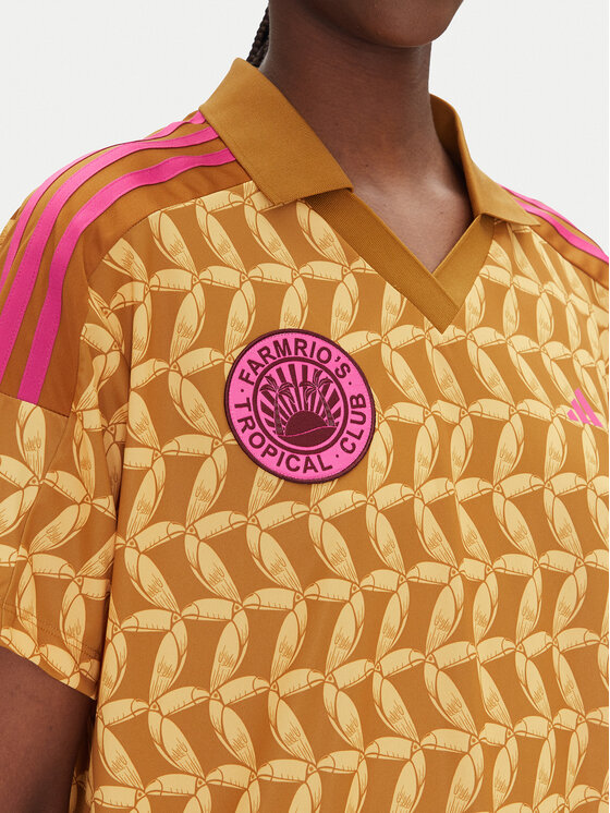 adidas adidas T-shirt FARM Rio JD6303 Arancione Loose Fit