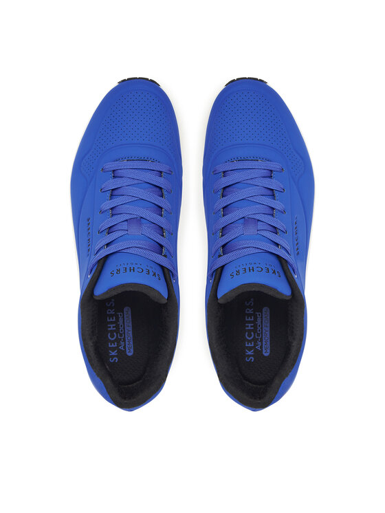 Skechers Skechers Снікерcи Uno - Stand On Air 52458/BLW Голубий