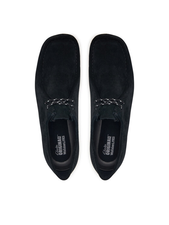 Clarks Clarks Halbschuhe Wallabee Lite 26329481 Schwarz