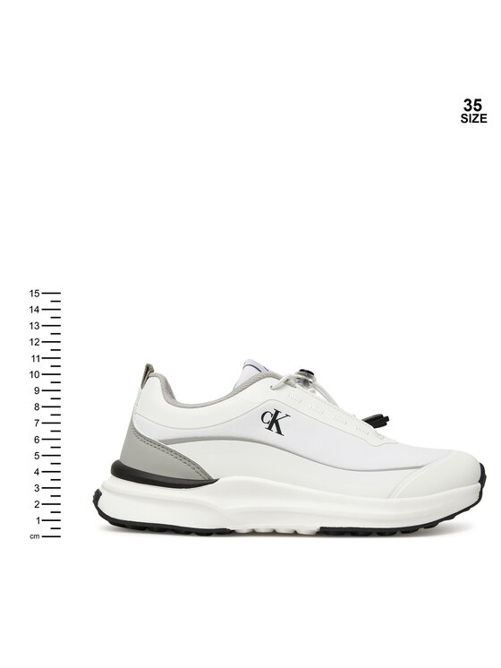 Calvin Klein Calvin Klein Tenisice Low Cut Lace-Up Sneaker V3X9-83171-1844 D Bijela