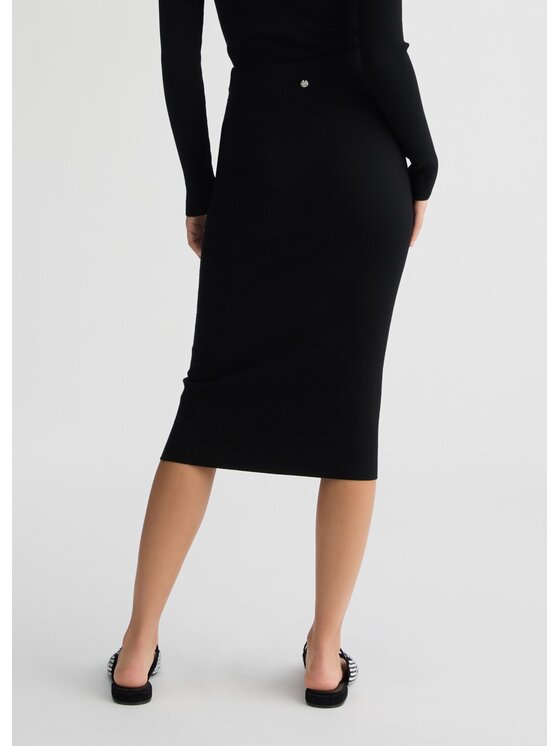 Liu Jo Liu Jo Gonna midi WA5207M Nero Regular Fit