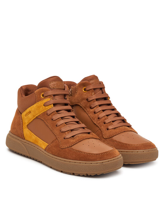 Geox Geox Sneakersy J Theleven Boy J46LDC 05422 C6689 D Hnědá